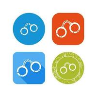 Handcuffs Vector Icon