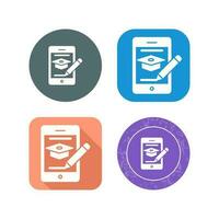 Online Course Vector Icon