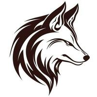 fox logo, design for team vector