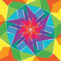 Abstract geometric background vector