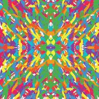 Abstract background design with colorful painting style vector