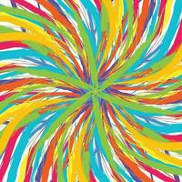 Colorful abstract background design, with swirl painting style vector