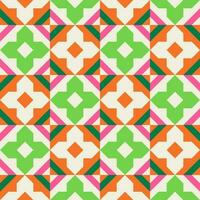 Essential geometric printable seamless pattern with abstract Minimal elegant line form stroke shapes in vibrant colors. Modern simple background in minimalist mid century style vector wall art