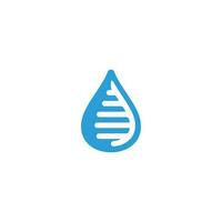 brillar azul agua líquido símbolo logo vector