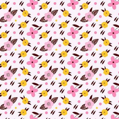 Flowers Pattern Background