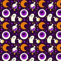 Halloween Pattern Background vector