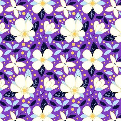 Flower pattern background