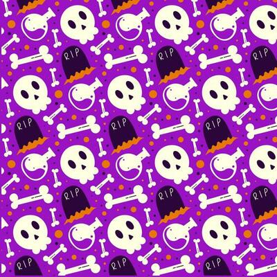 Halloween Pattern Background
