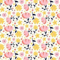 Flowers Pattern Background vector