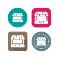 Online Shopping Vector Icon