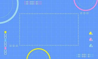 Geometric Background Vector Design