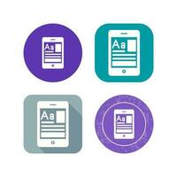 Education App Vector Icon