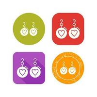 Earrings Vector Icon