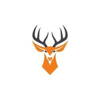 Deer Logo Illustration Vector Design Template