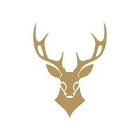 Deer Animal Logo Illustration Vector Design Template