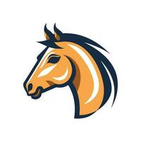 Horse Animal Logo Illustration Vector Design Template