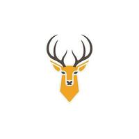 Deer Logo Illustration Vector Design Template