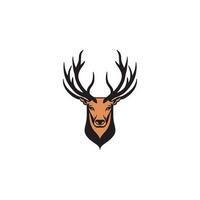 Deer Logo Illustration Vector Design Template