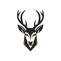 Deer Logo Illustration Vector Design Template