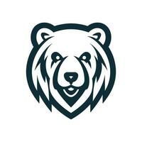 Animal Bear Logo Illustration Vector Design Template