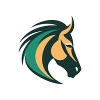 Horse Animal Logo Illustration Vector Design Template