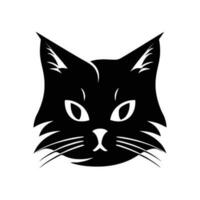 gato logo ilustración vector diseño