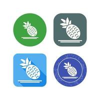 Pineapple Vector Icon