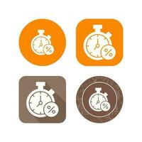 Timer Vector Icon