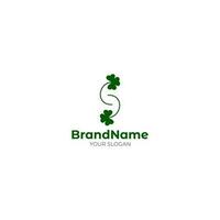 S Saint Patrick Food Logo Design Vector