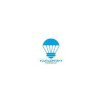 Smart Airdrop Logo Design Vector