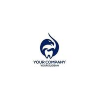 Eagle Dental Logo Design vector