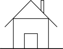 this is a picture of the home icon vector