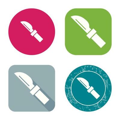 Knife Vector Icon