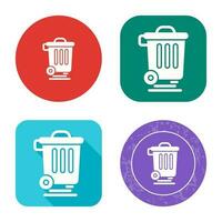 Dustbin Vector Icon