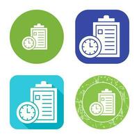 Time Management Vector Icon