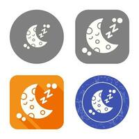 Sleeping Vector Icon