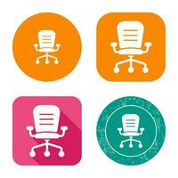 Office Chair Vector Icon