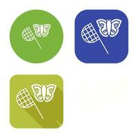 Butterfly Catcher Vector Icon