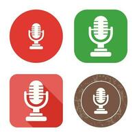 Microphone Vector Icon