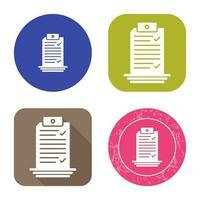 Check List Vector Icon