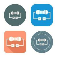 Resistor Vector Icon