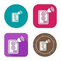 Speaker Vector Icon