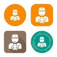 Worker Vector Icon