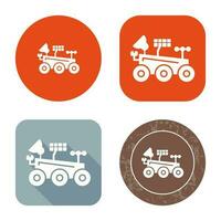 Mars Rover Vector Icon