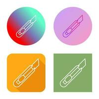 Stationery Knife Vector Icon