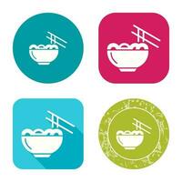 Chinese food Vector Icon