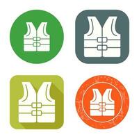 Life jacket Vector Icon