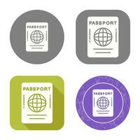 Passport Vector Icon