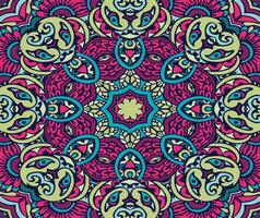 Beautiful and colorful mandala background vector