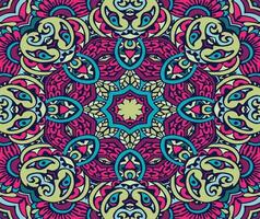 Beautiful and colorful mandala background vector